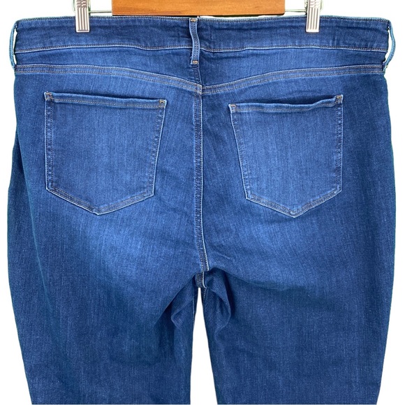 NYDJ Petite Marilyn Straight Dark Wash Jeans - Picture 9 of 16